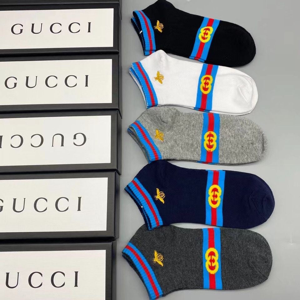 Couple's Stylish Casual Cotton Socks