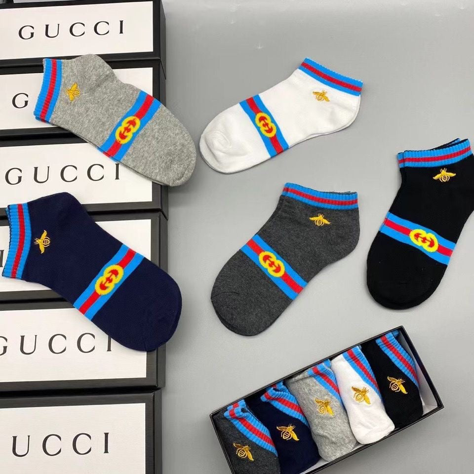 Couple's Stylish Casual Cotton Socks