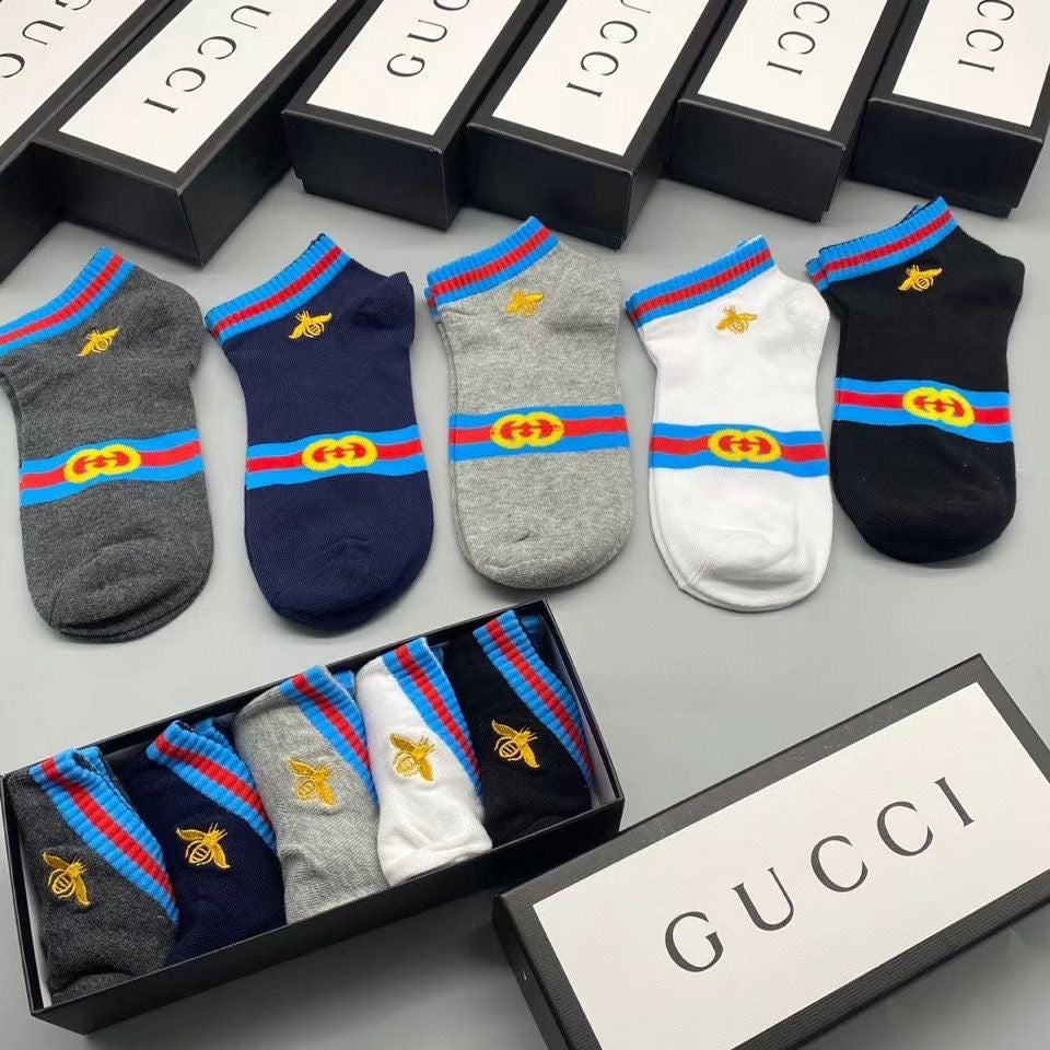 Couple's Stylish Casual Cotton Socks