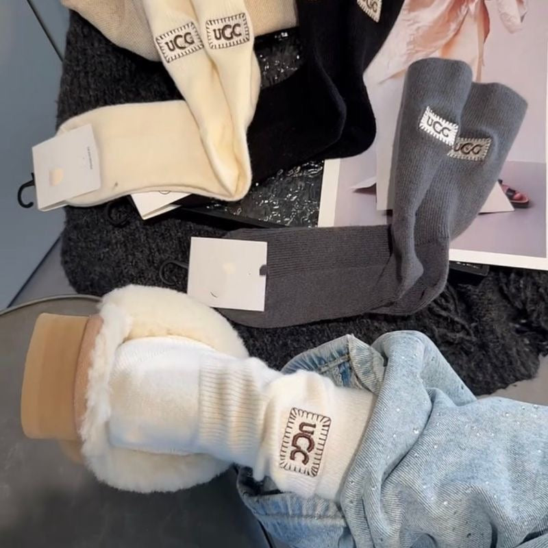 Women's Long Stylish Casual Cotton Socks