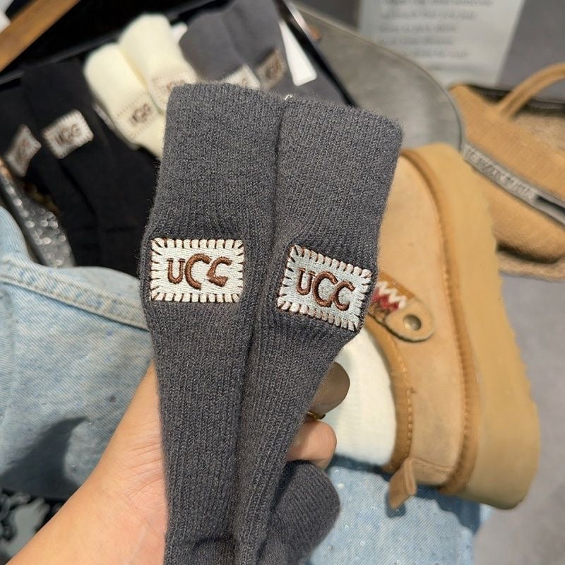 Women's Long Stylish Casual Cotton Socks