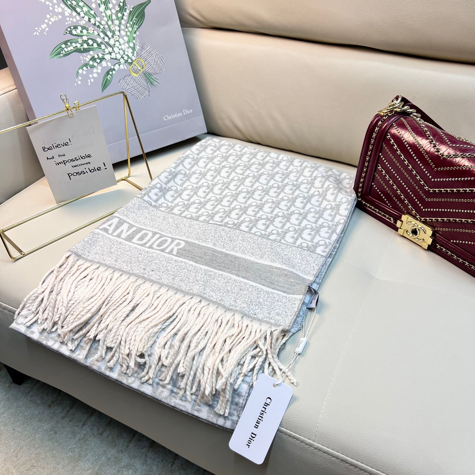 Women's Fashionable Versatile Cashmere Scarf/Shawl