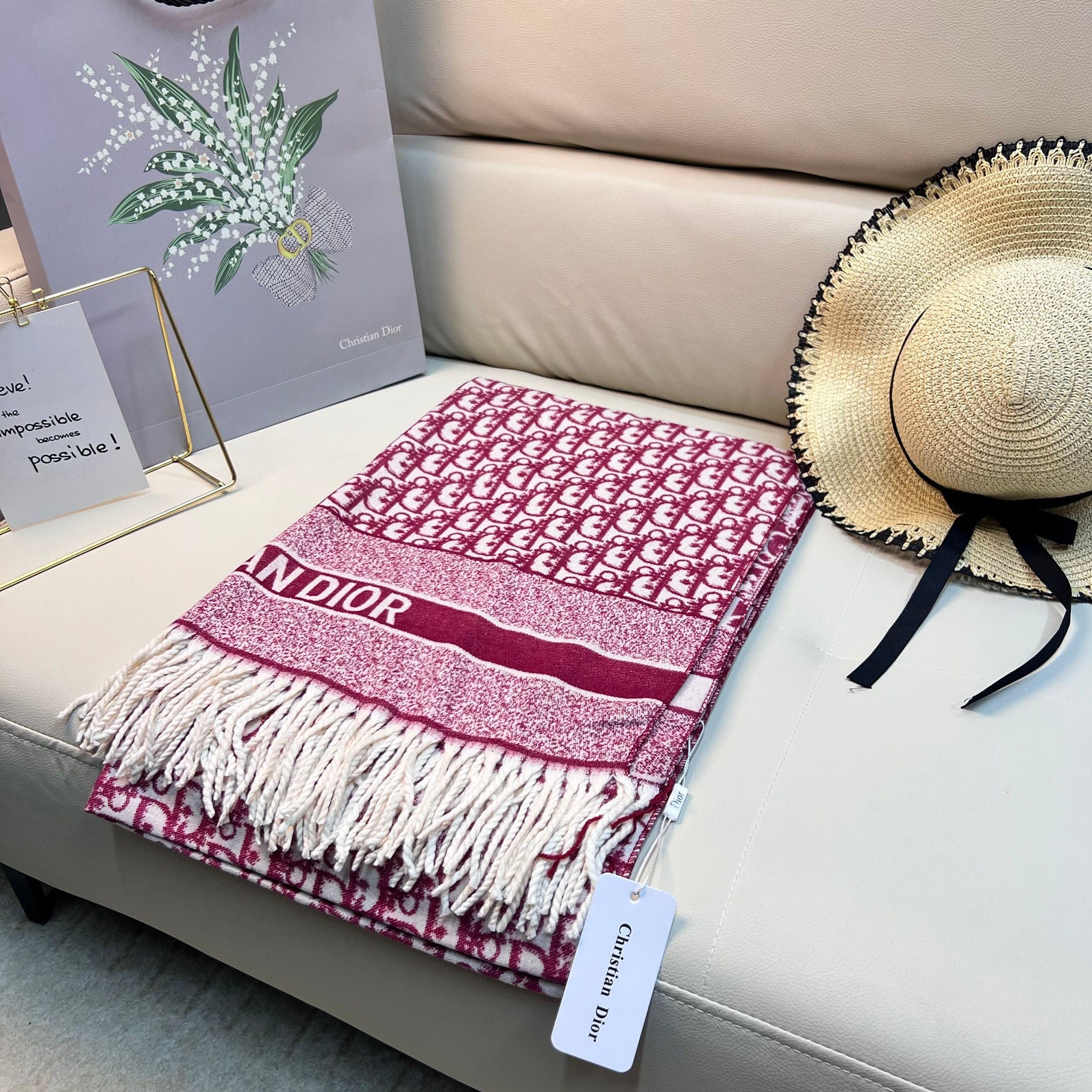 Women's Fashionable Versatile Cashmere Scarf/Shawl