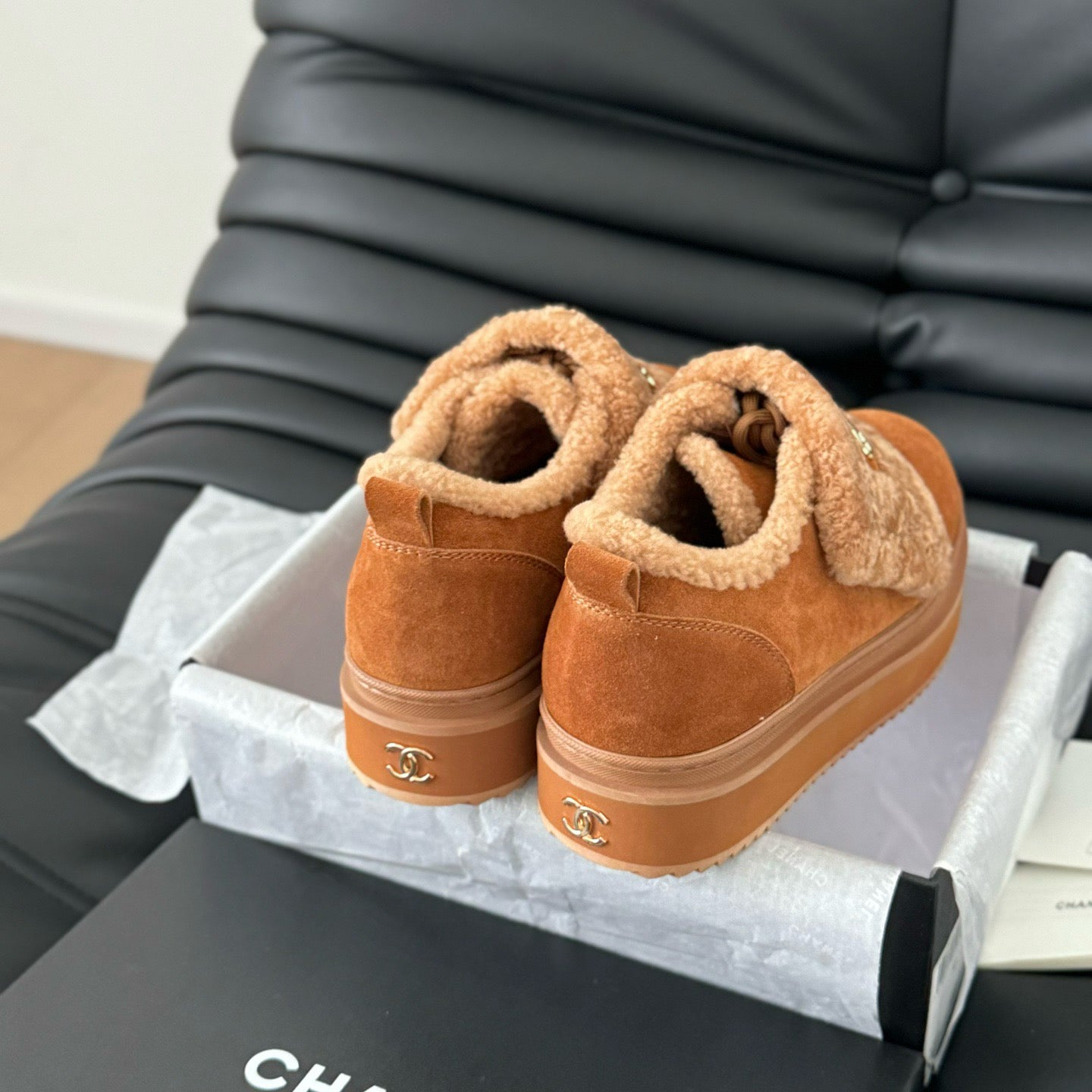 New Women's Fashionable Fleece-Lined Snow Boots