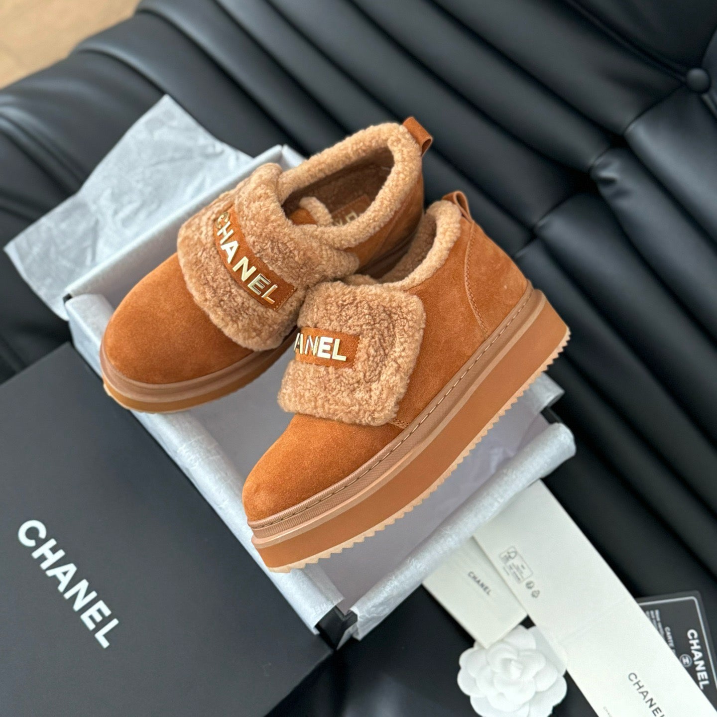 New Women's Fashionable Fleece-Lined Snow Boots