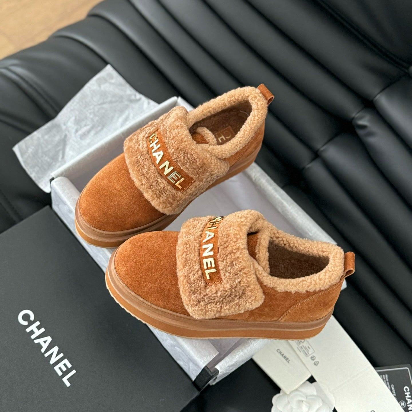 New Women's Fashionable Fleece-Lined Snow Boots