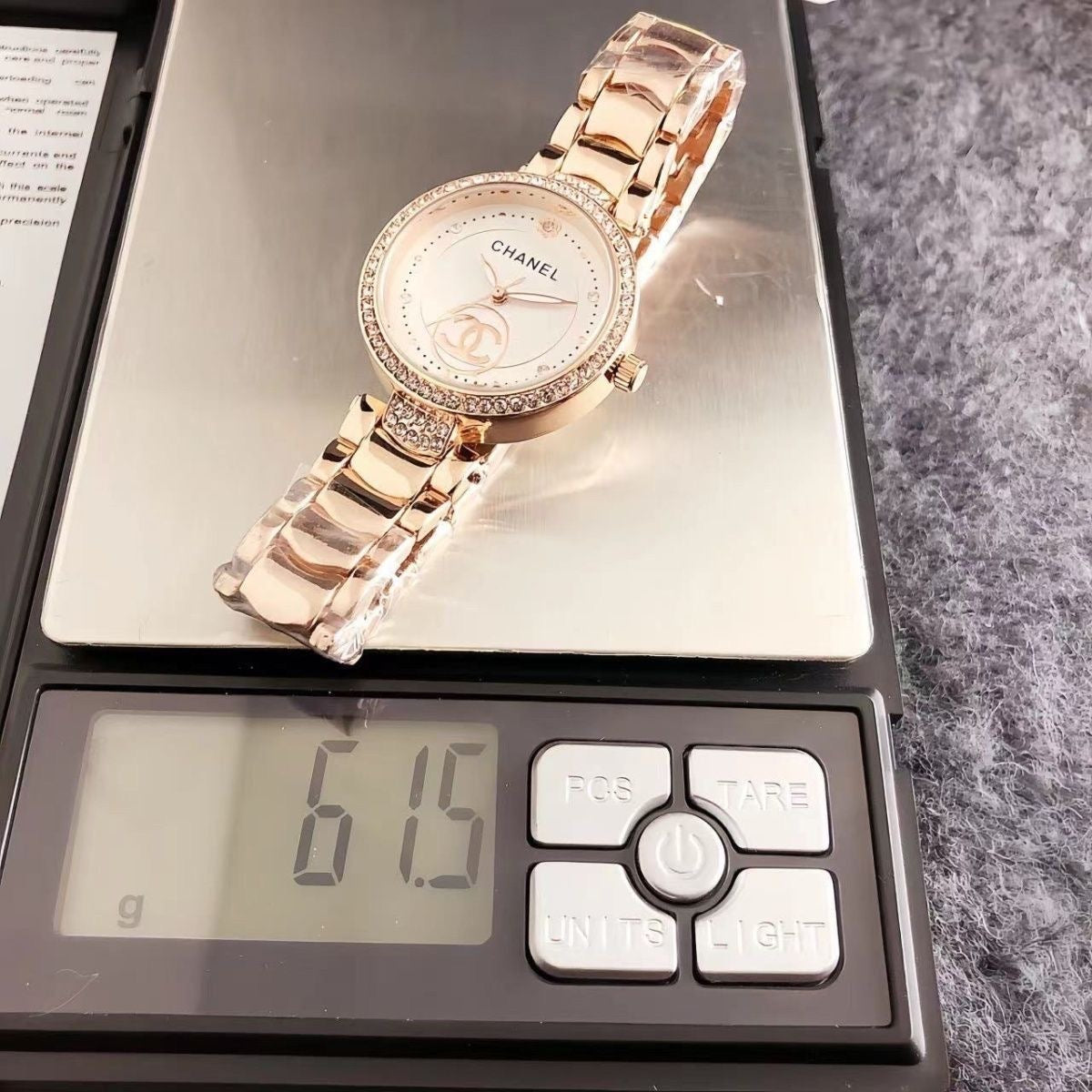 Women Stainless Steel Diamond Watch
