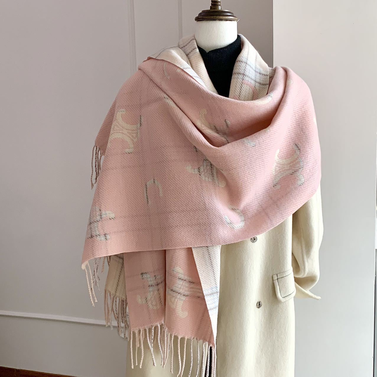 Women's Fashionable Pure Cotton Scarf/Shawl
