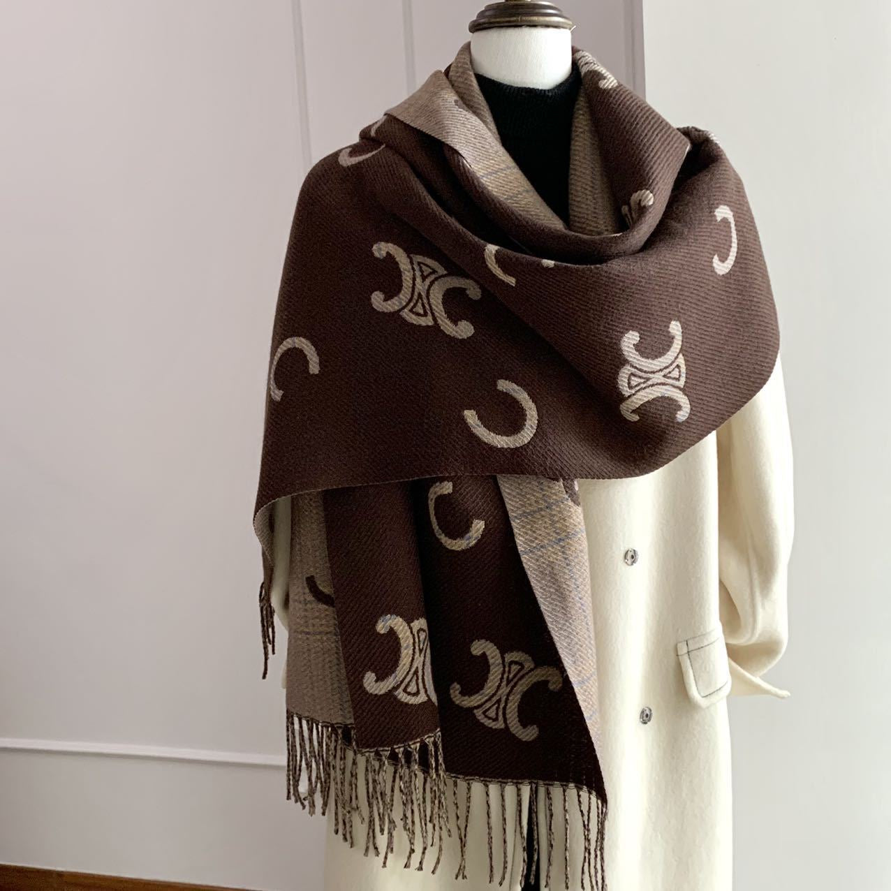 Women's Fashionable Pure Cotton Scarf/Shawl