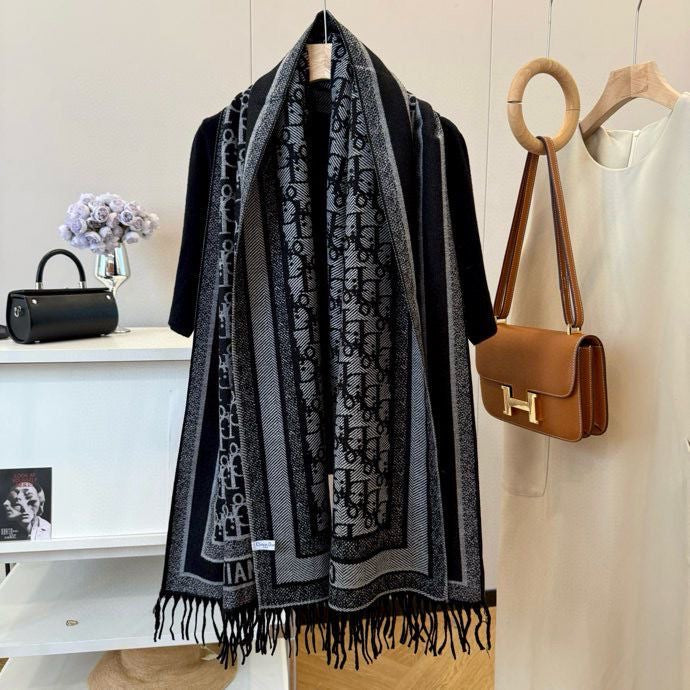 Women's Fashionable Pure Cotton Scarf/Shawl