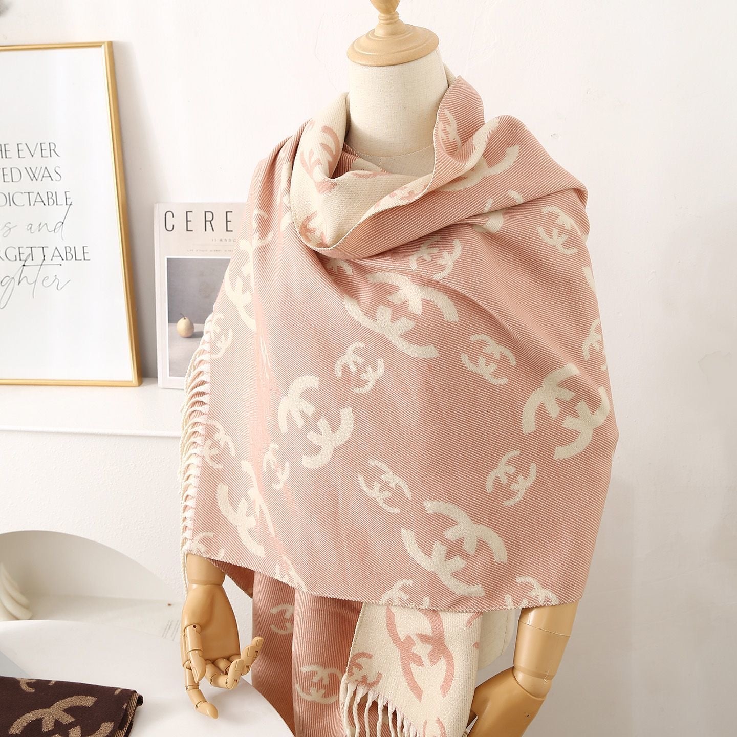Women's Fashionable Pure Cotton Scarf/Shawl