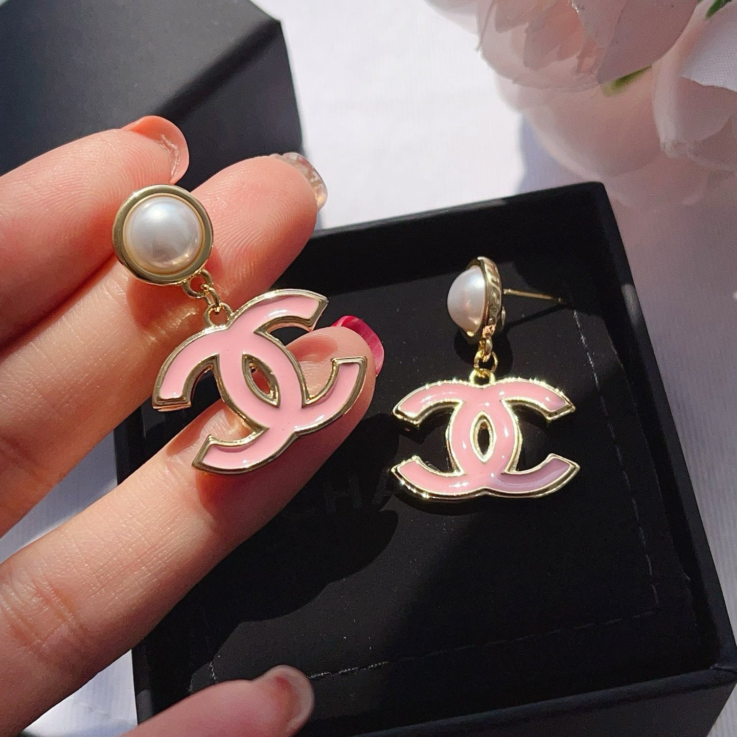 Women's Fashion Letter Pendant Earrings