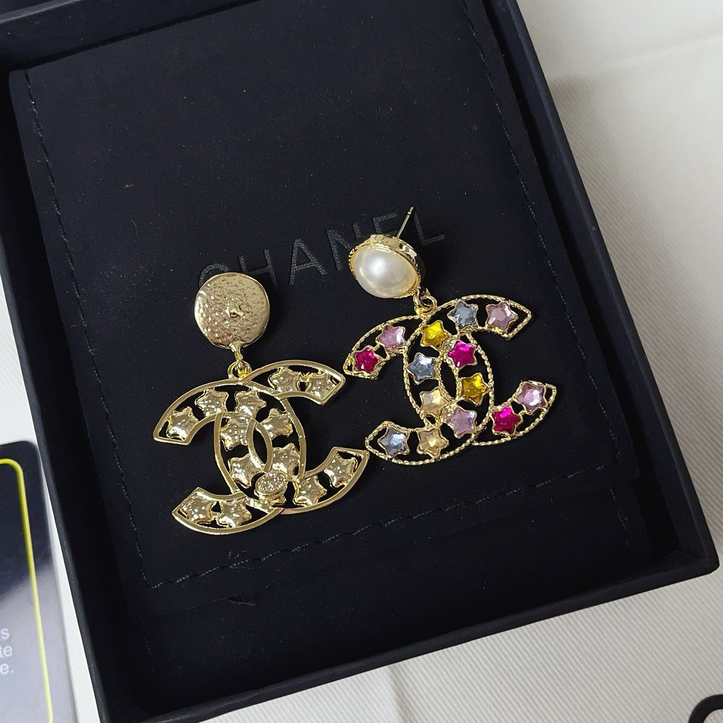 Women's Fashion Colored Diamond Earrings