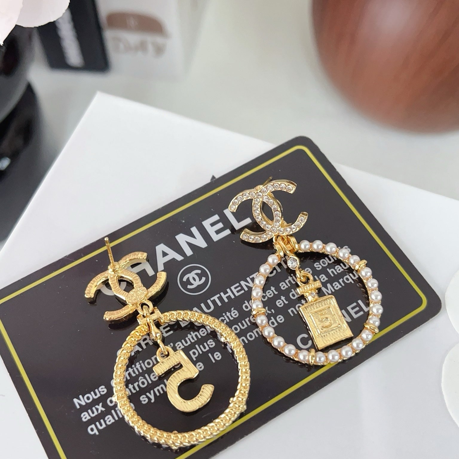 Women's Fashionable Rhinestone Drop Earrings