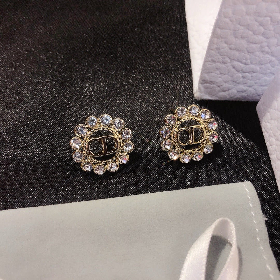 Women's Fashionable Rhinestone Earrings