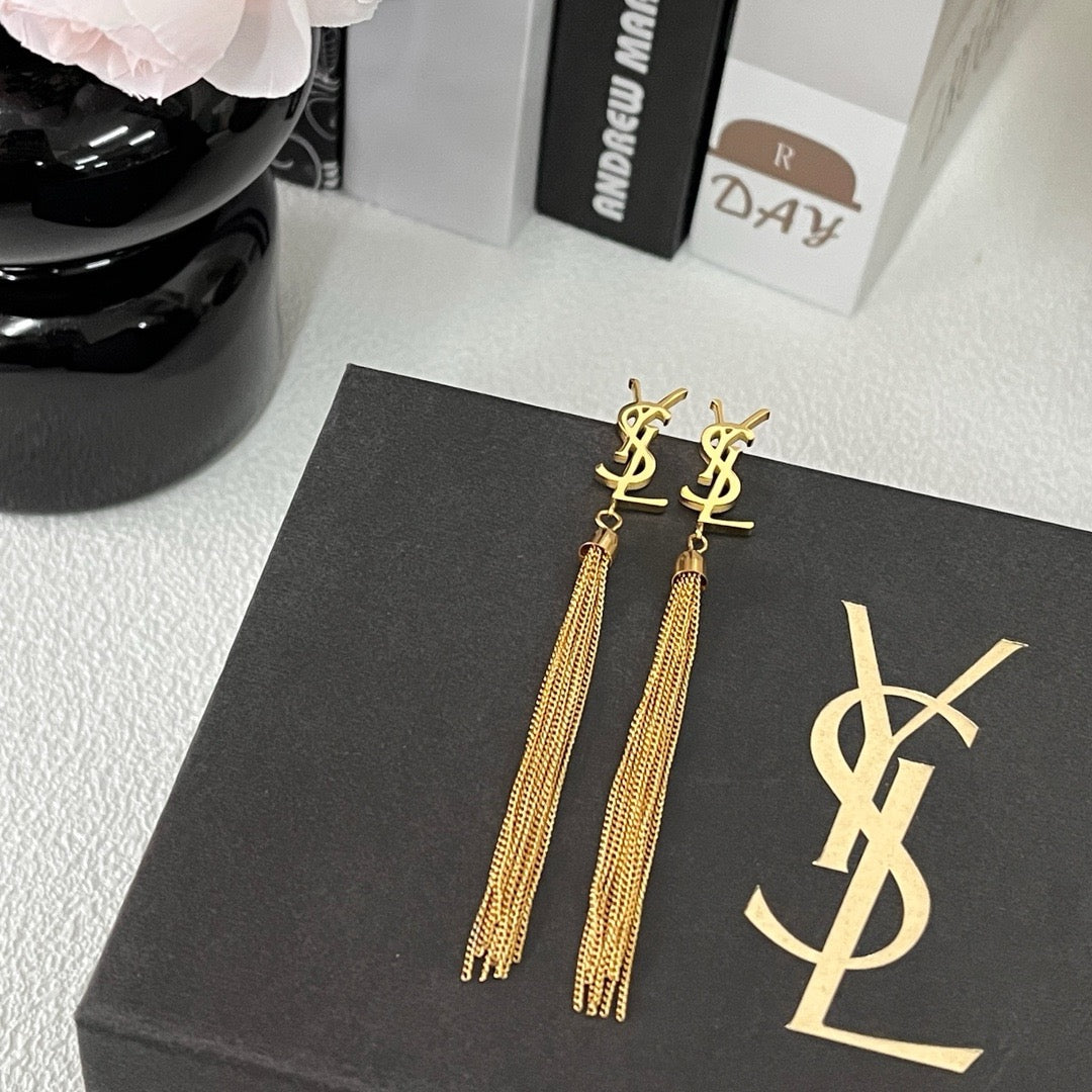 Women's Fashionable Tassel Drop Earrings