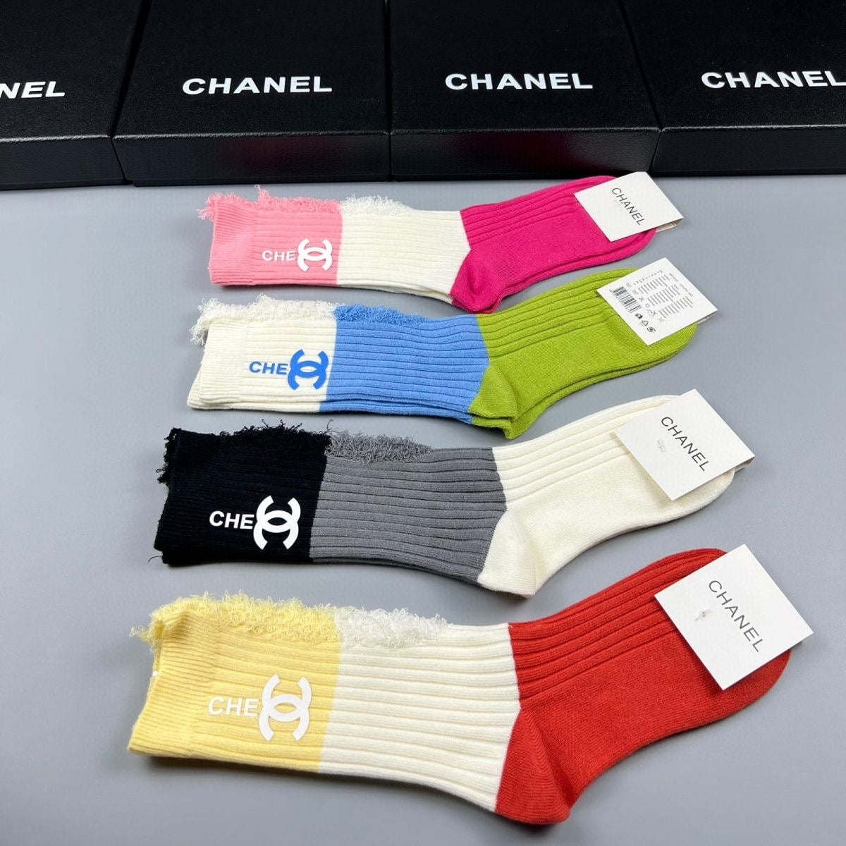 Women's Fashion Mid-Cut Cotton Socks