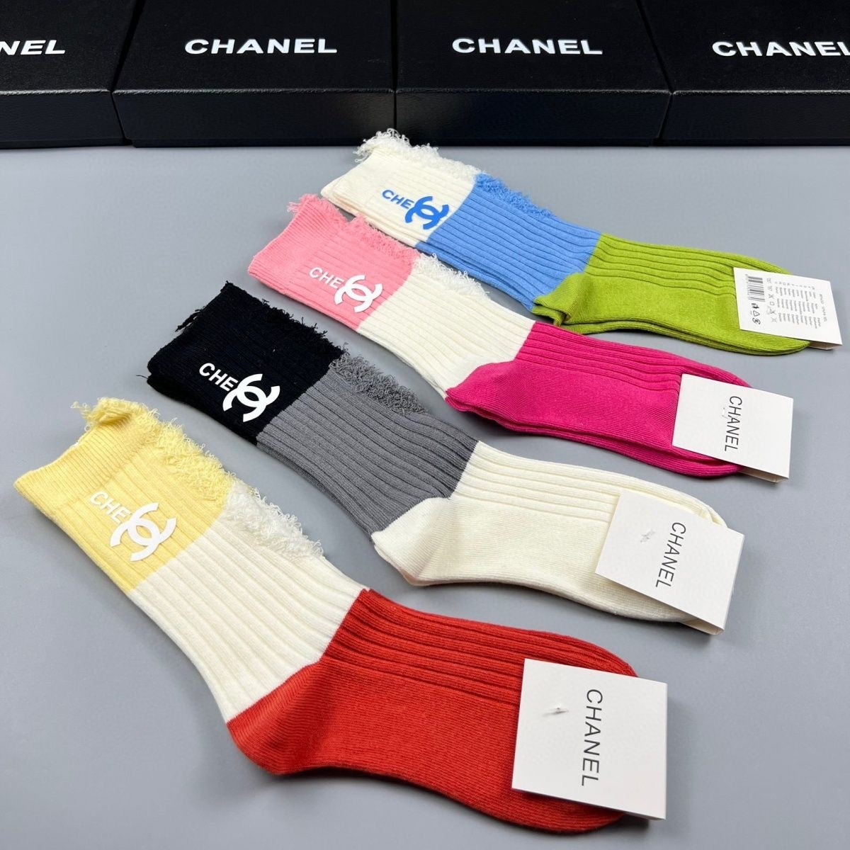 Women's Fashion Mid-Cut Cotton Socks