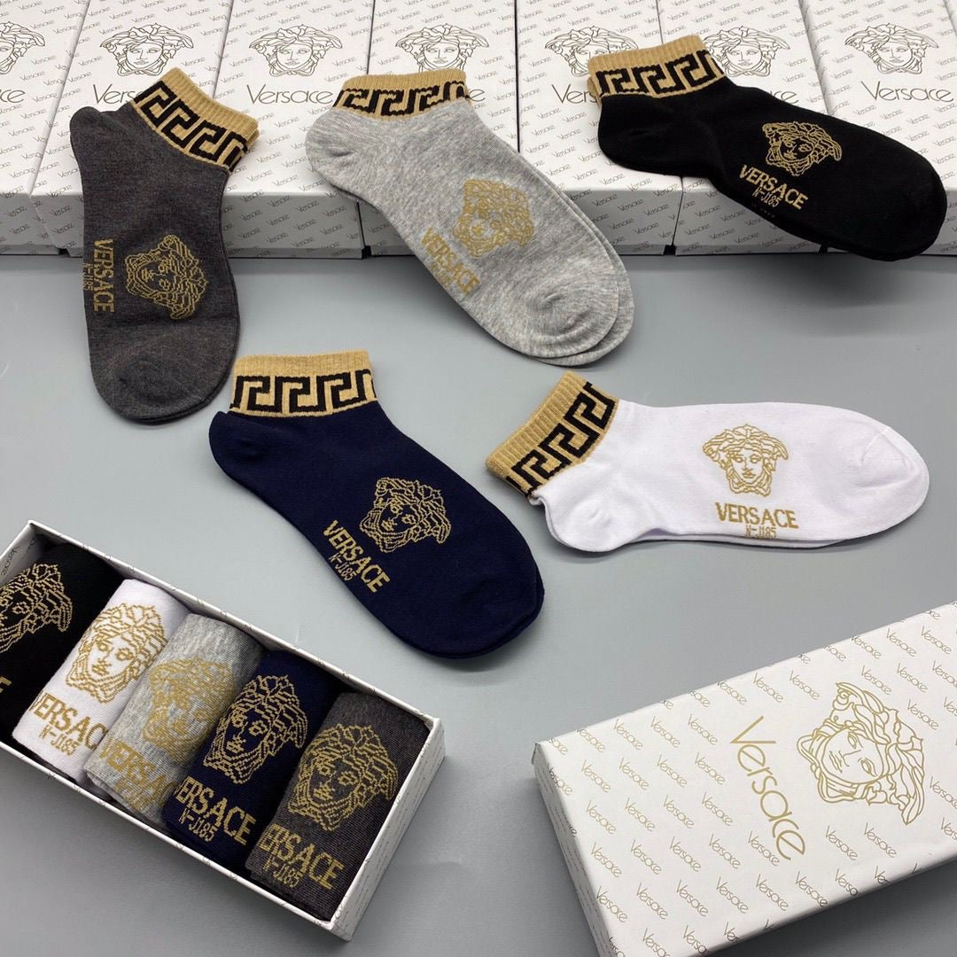 Couple's Stylish Casual Cotton Socks