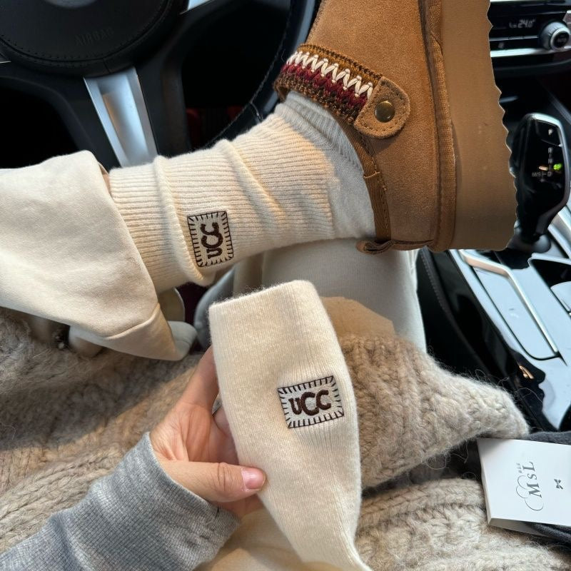 Women's Long Stylish Casual Cotton Socks