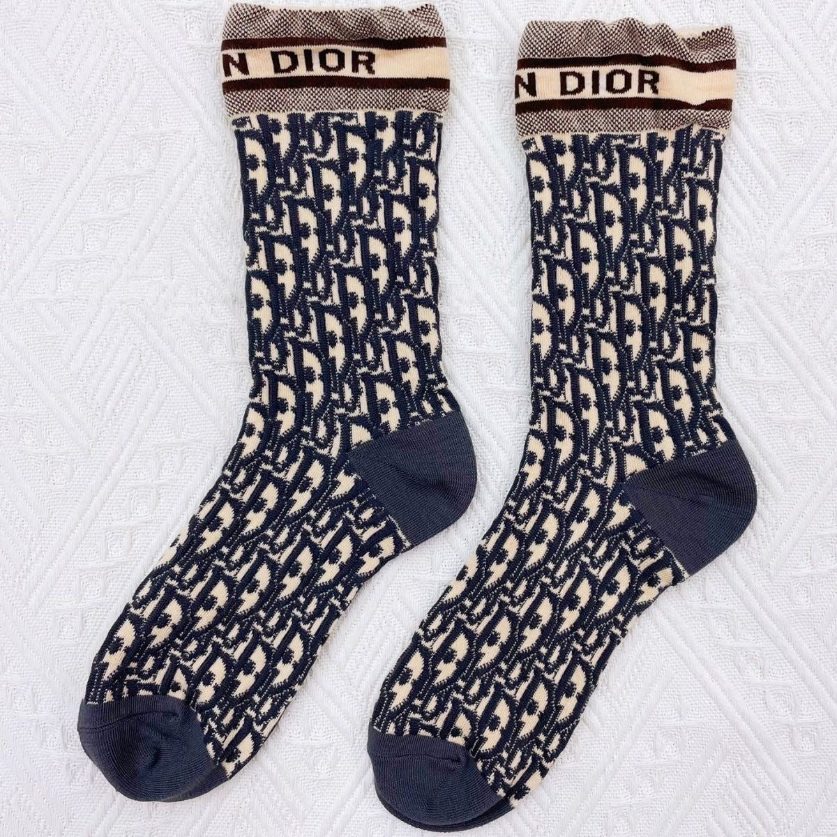 Women's Stylish Embroidered Cotton Socks