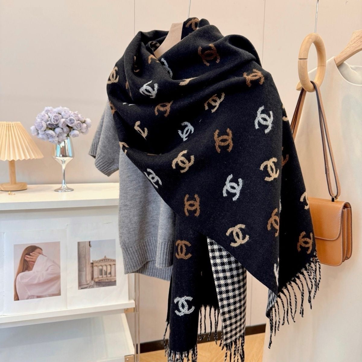 Women's Fashionable Versatile Cashmere Scarf/Shawl