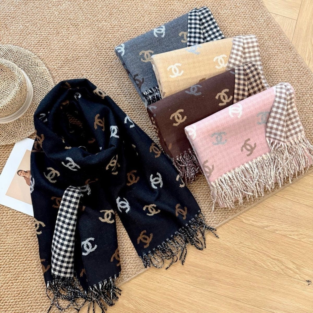 Women's Fashionable Versatile Cashmere Scarf/Shawl