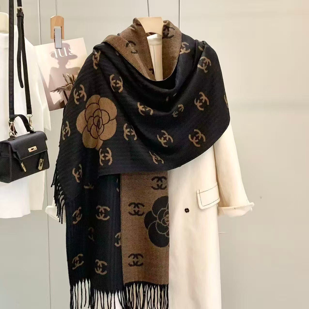 Women's Fashionable Versatile Cashmere Scarf/Shawl