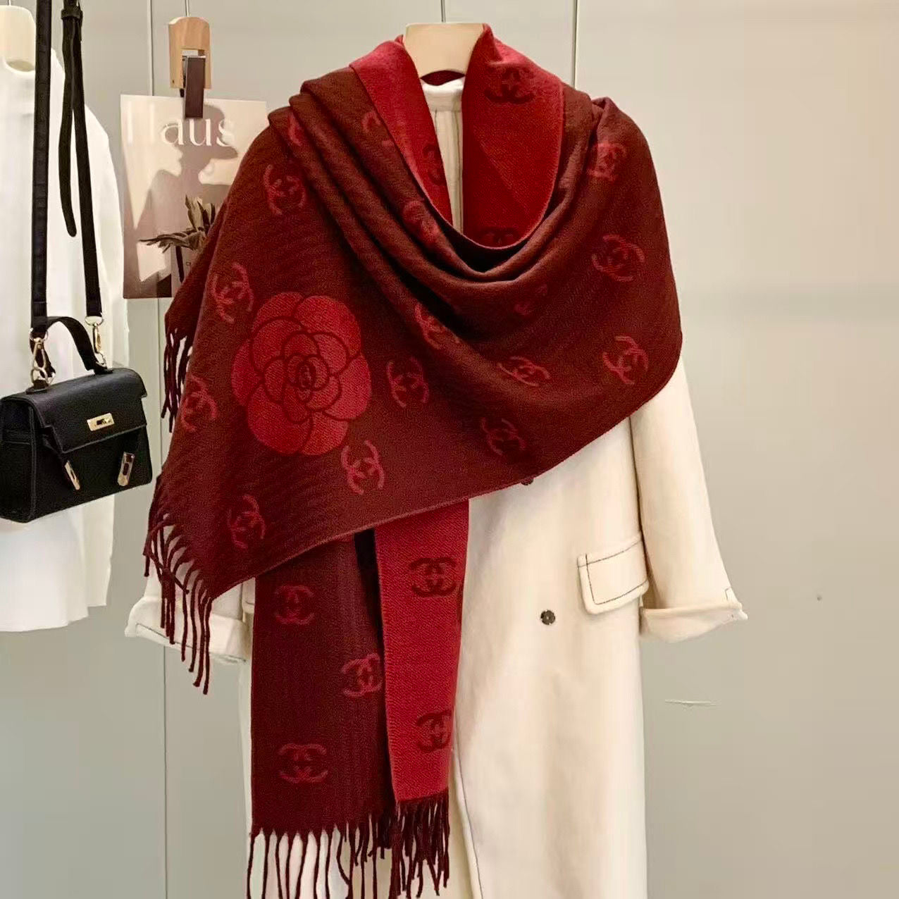 Women's Fashionable Versatile Cashmere Scarf/Shawl