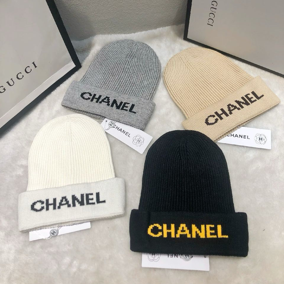 Fashionable Casual Embroidered Knitted Hat