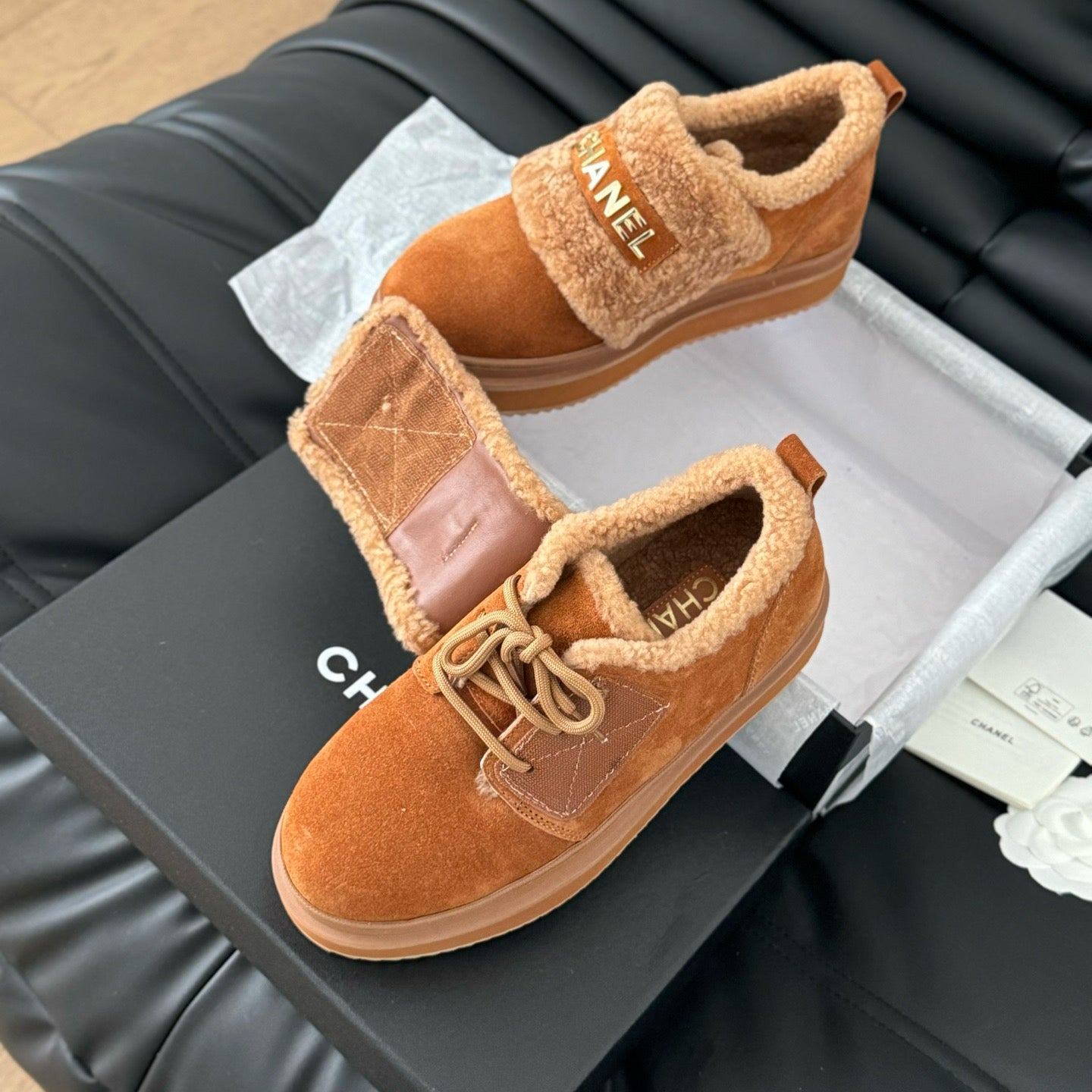 New Women's Fashionable Fleece-Lined Snow Boots