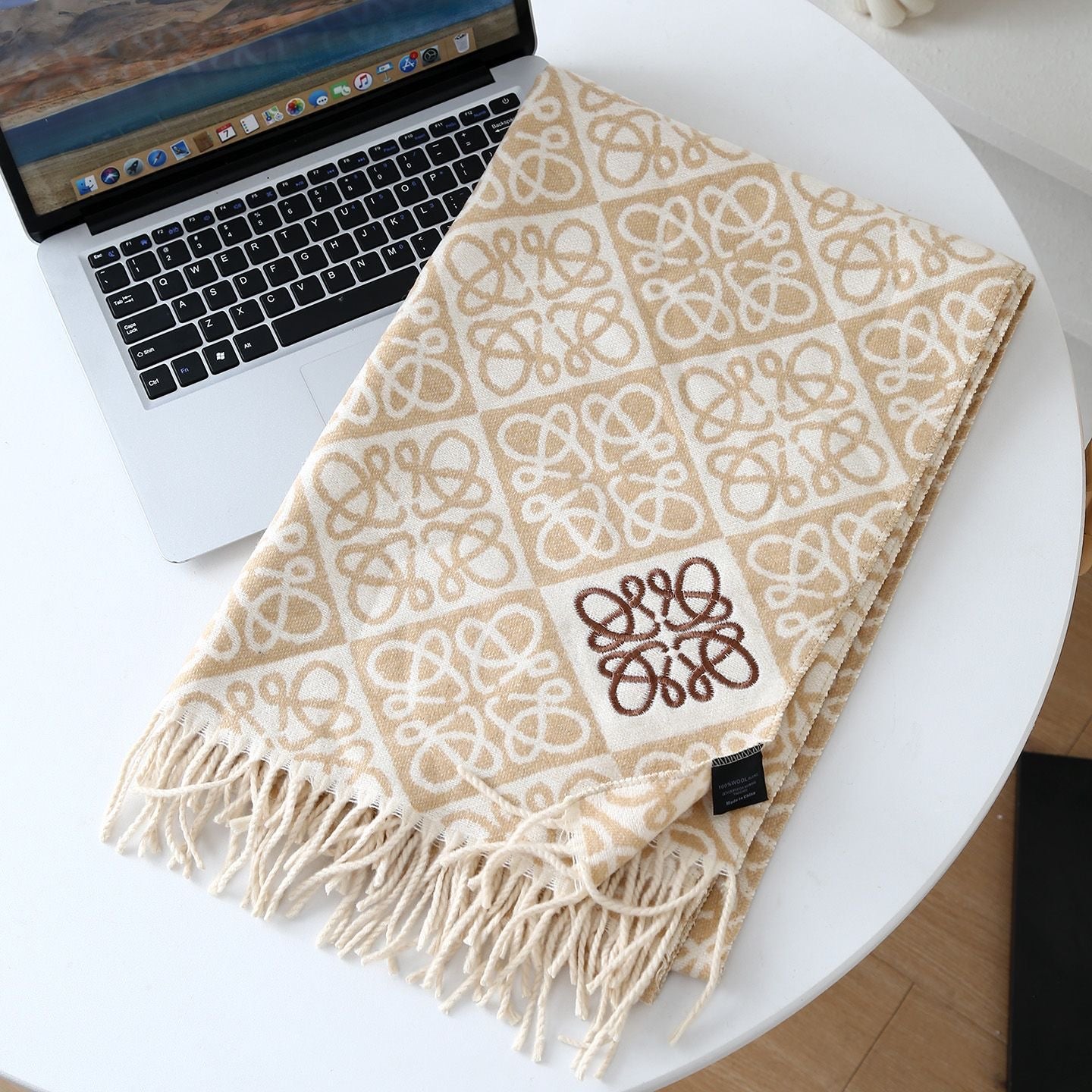 Women's Fashionable Pure Cotton Scarf/Shawl