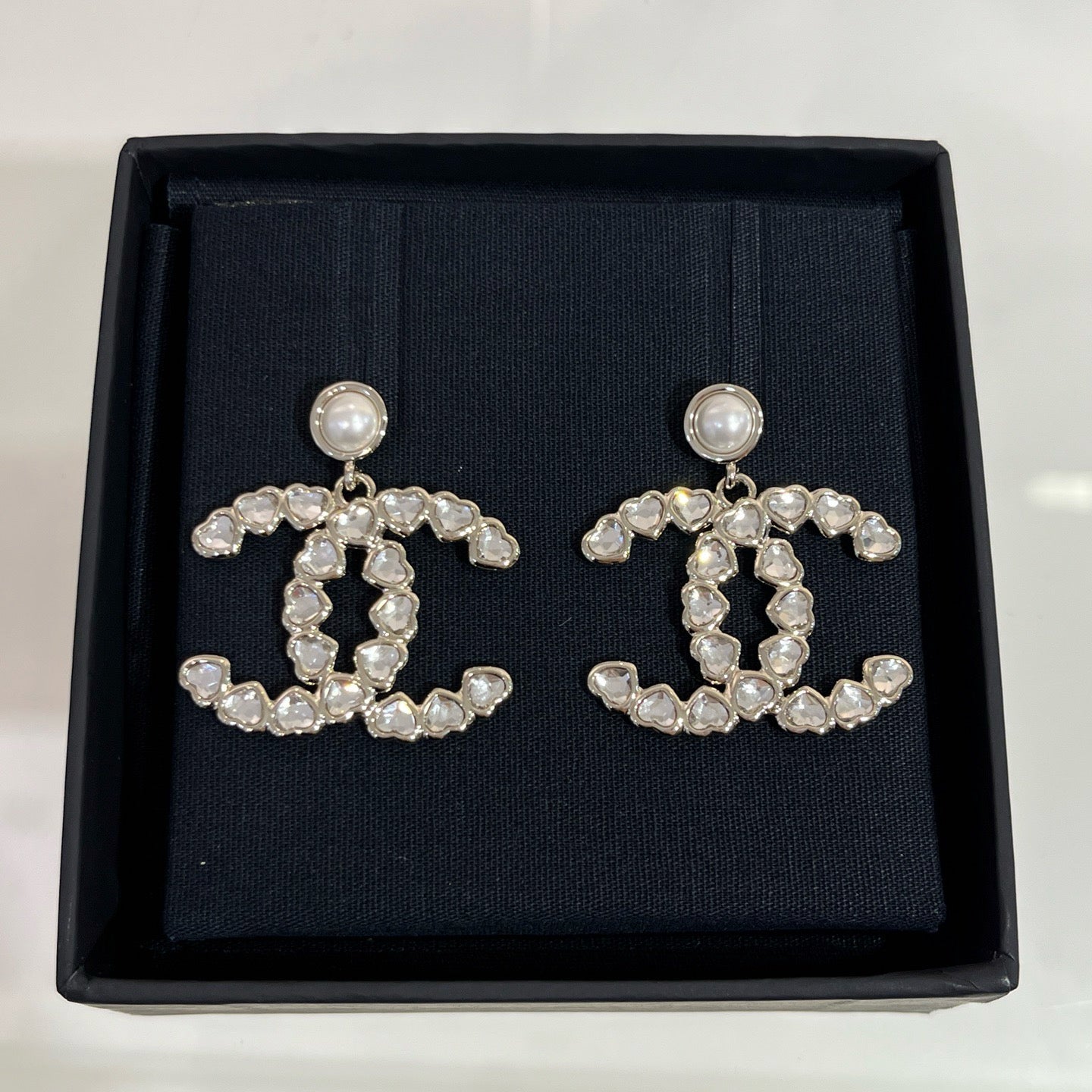 New Women's Rhinestone Pendant Earrings