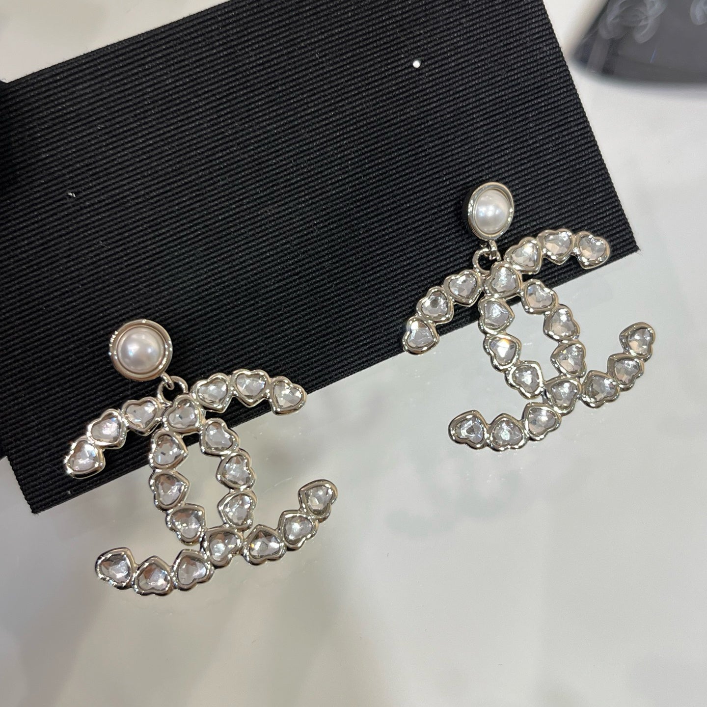 New Women's Rhinestone Pendant Earrings