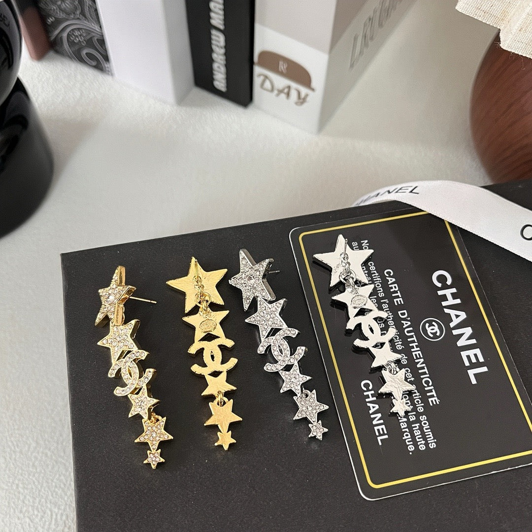 Women's Fashionable Rhinestone Drop Earrings