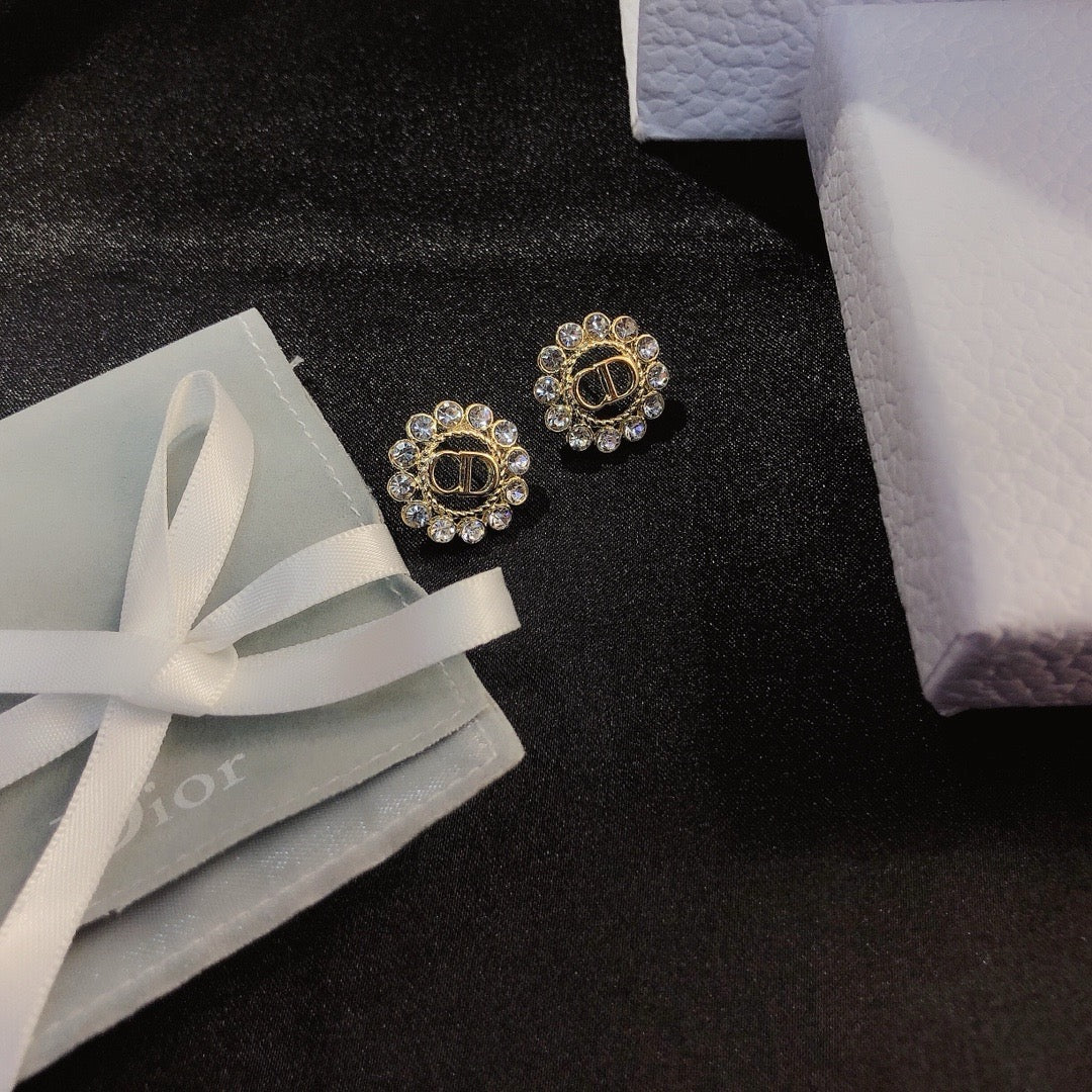 Women's Fashionable Rhinestone Earrings